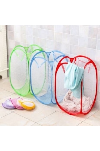 Katlanabilir File Çamaşır Sepeti Diğer