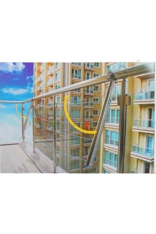 Pakas Katlanabilen Çamaşır Kurutma Askısı Yuvarlak Küpeşte Pks 06 Gümüş