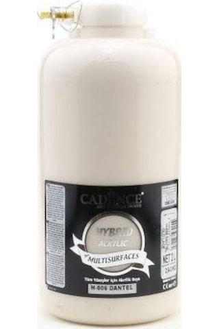 Cadence H-006 Hibrit Multisurface Akrilik Boya 2 L 3 KG Dantel