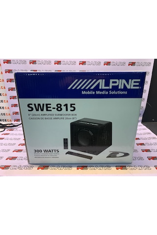 Alpine Swe-815 Subwoofer Bas