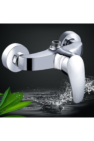 Wezone Banyo Duş Kranı, Bakır Gömülü Tip, Soğuk-sıcak Su Kontrolü, Ev Otel Banyo Kullanıma Uygun, Açık Aşağı Yönlü Arayüz Diğer