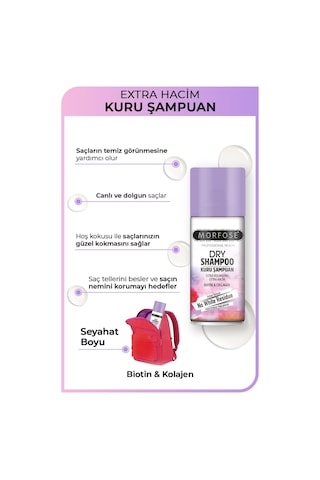 Morfose Ekstra Hacim Kuru Şampuan 90 ML