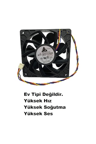 Delta Pfc1212De 12V 2.70A Hp Server Fan 120X120X38 Mm