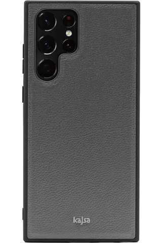 Kajsa Galaxy S22 Ultra Kılıf Kajsa Luxe Collection Hakiki Deri Kapak ZORE-220083