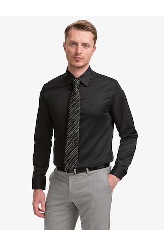 Pierre Cardin Erkek Siyah Gömlek Basic 50325162-vr046