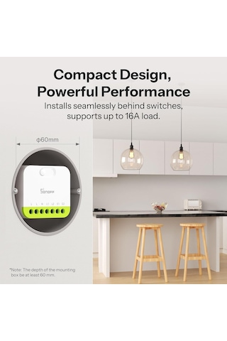 Mini-zb2gs Duo Zigbee 2 Kanallı Akıllı Röle Mini-zb2gs