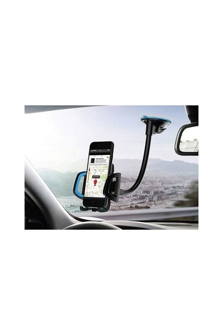 Hytech Vantuz + Braketi 360 Derece Döner Siyah/gri 04 Dokuz Parçalı Set