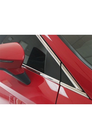 Seat Leon 3 5F Cam Çerçevesi 14 Prç Krom 2013 ve Sonrası