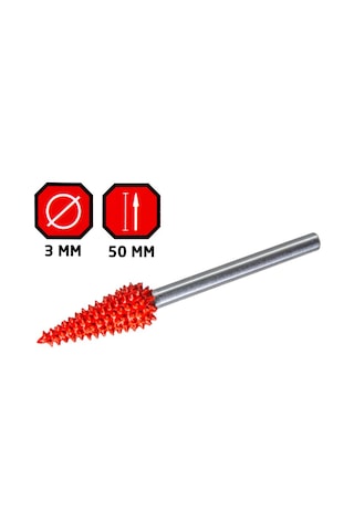 Rox Wood 0277 Karbür Kısa Konik Çam Tip Ahşap Şekillendirme Törpü