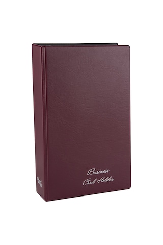 Biala Mekanizmalı 4 Sıralı 96 Kart Kapasiteli İndeksli Kartvizitl Siyah