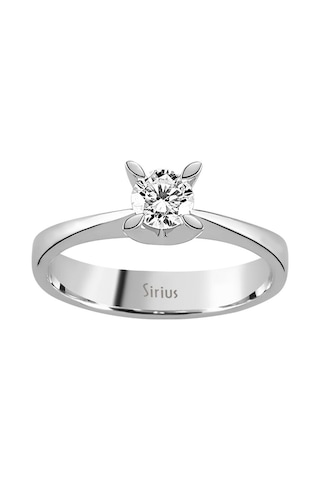 Sirius G Renk 0,40 Karat Pırlanta Tektaş Yüzük, 0806R0038