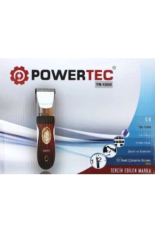 Powertec TR-1200 Saç ve Sakal Kesme Makinesi