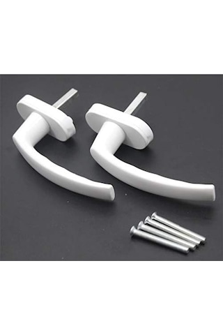 Metrashop Pvc Pimapen Kapı Pencere Kolu 1 Çift 1