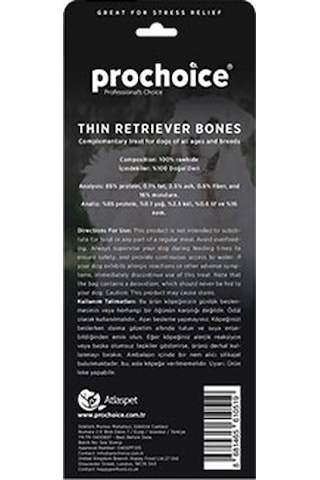Prochoice Tahılsız İnce Kemik Köpek Ödülü 13 CM