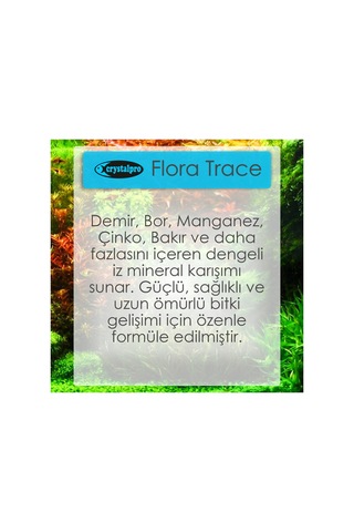 Flora Trace 500ml İz Elementler Akvaryum Bitki Renklendirici Gübre