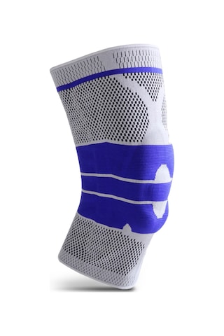 Kangvka Yaylı Destekli Silikon Dizlik - Koşu, Basketbol Ve Spor İçin Rahat Koruma Xl Çok Renkli