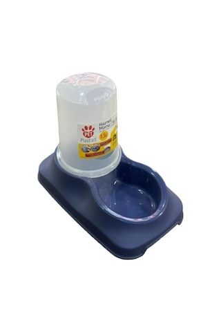 Plastart Pt200 Hazneli Kedi Mama Su Kabı 1500 ML