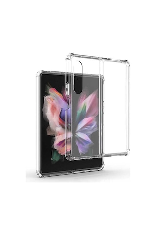 Zore Galaxy Z Fold 4 Uyumlu Nitro Anti Shock Silikon-renksiz Renksiz