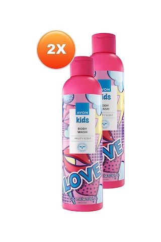 Kids Love Çocuklar İçin Meyve Kokulu Vücut Şampuanı 200 Ml. İkili Set