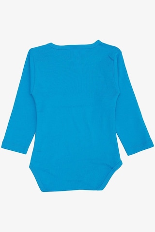 Breeze Erkek Bebek Çıtçıtlı Zıbın Body Hayvanat Bahçesi Dost Hayvanlar Baskılı 9 Ay-3 Yaş, Mavi Mavi