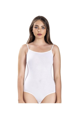 Jiber Kadın İp Askılı Kancalı Likralı Body 502 12 Adet 001