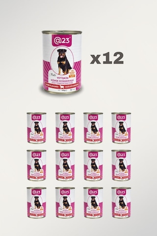 Yetişkin Köpek Kuzu Konservesi 12 Adet X 400 Gr.