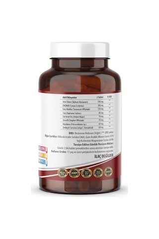 Ncs Milk Thistle Artichoke 90 Tablet Zerdeçal Zencefil Maydanoz