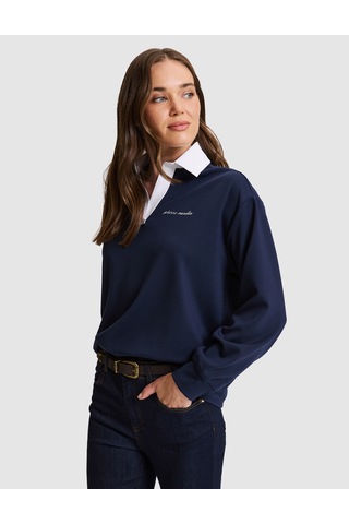 Pierre Cardin Lacivert Comfort Fit Sweatshirt 50331309 Vr033