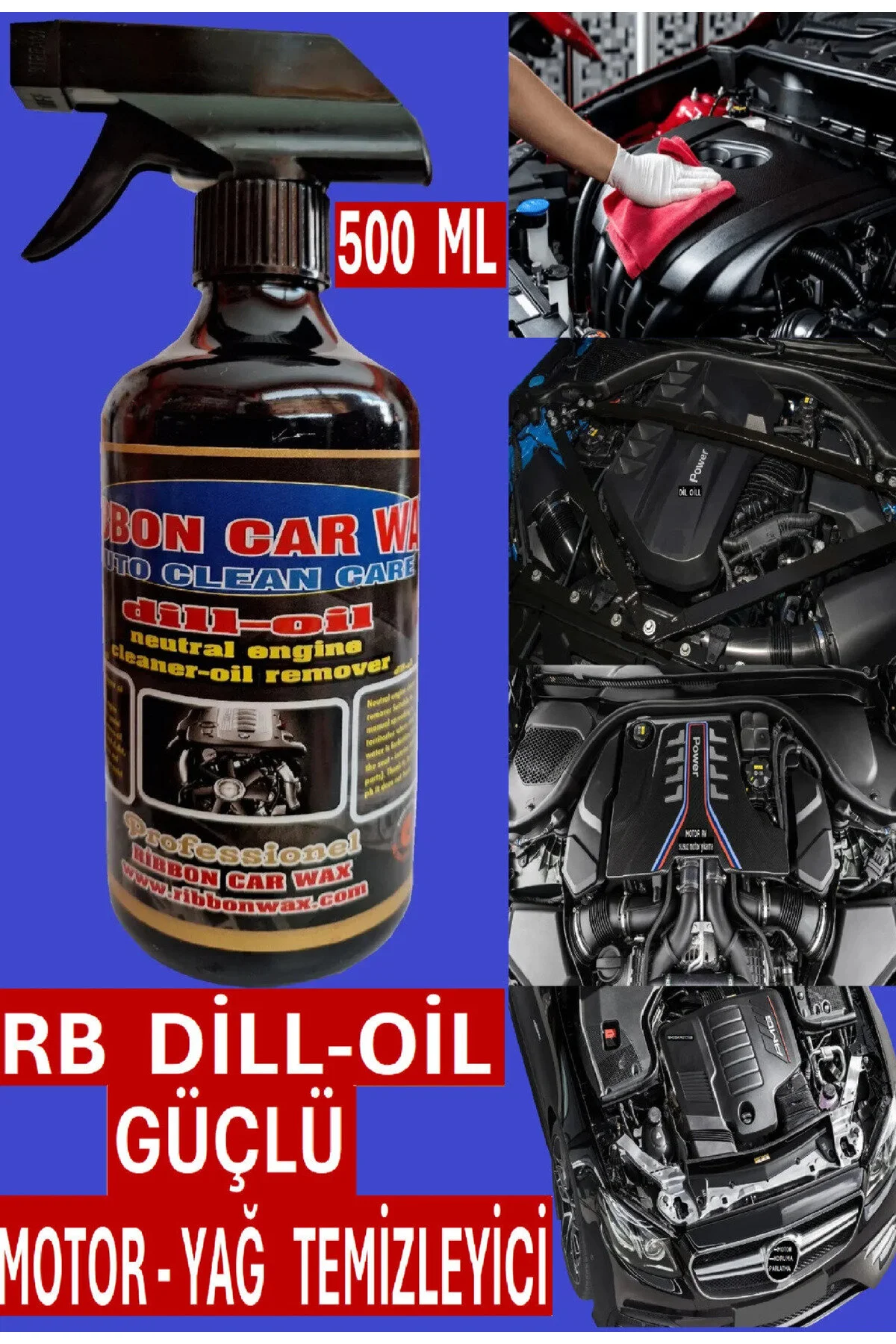 Rb Dill Oil Motor - Yağ Temizleyici 500 Ml