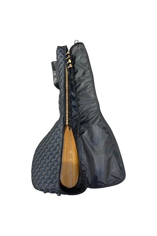Saz Kılıfı Bağlama Kılıfı Korumalı Kalın Kılıf Uzun Sap Bağlama Kılıfı