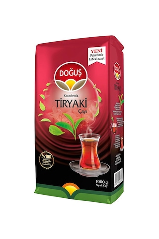 Doğuş Karadeniz Tiryaki Siyah Dökme Çay 1 KG