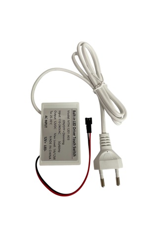 220 Volt Girişli Dokunmatik Touch Ayna Arkası Sensör 12v 1a Banyo Aynası Sensörü Mobilya Sensörü