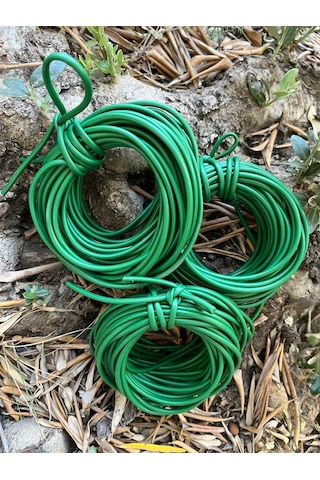 3 Adet Fidan Bağlama İpi 10 Mt 3 Mm Toplam 30 Metre Elastik İp