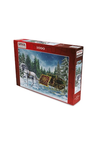 Nova 1000 Parça Yolculuğa Hazırlık (Atlı Kızak) Puzzle