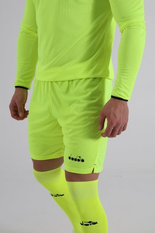 Diadora Elite Futbol Kaleci Şortu Neon Sarı