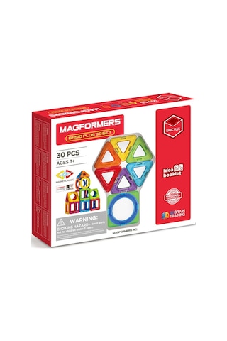Magformers Mıknatıslı Basic Plus Set - 30 Parça