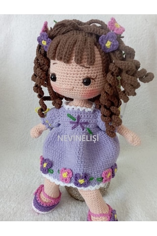 Amigurumi Asel Bebek Çok Renkli