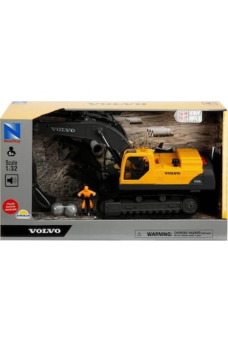 1:32 Sesli Ve Işıklı Volvo Ekskavatör