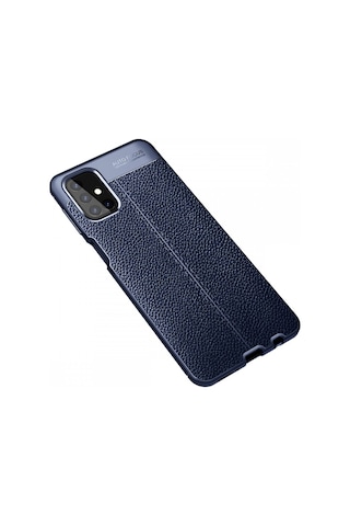 Samsung Uyumlu Galaxy M31S Kılıf Focus Derili Kamera Korumalı Kılıf