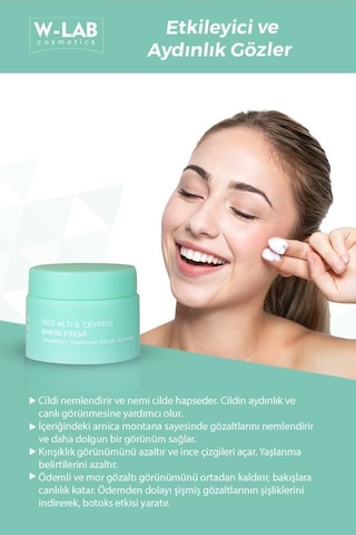 W-Lab Cosmetics Göz Çevresi Bakım Kremi 50 ML