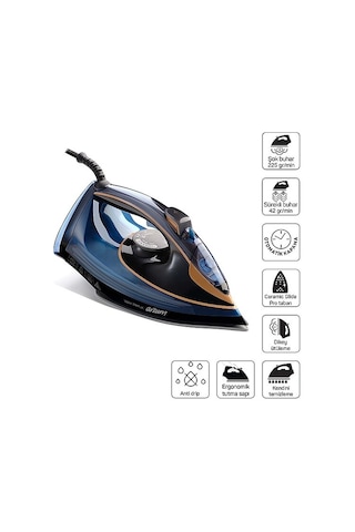 Arzum AR6052 Steamlux 3000 W Seramik Taban Buharlı Ütü