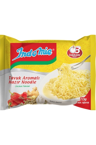 Indomie Noodle Tavuklu 70 Gr X 12 Adet