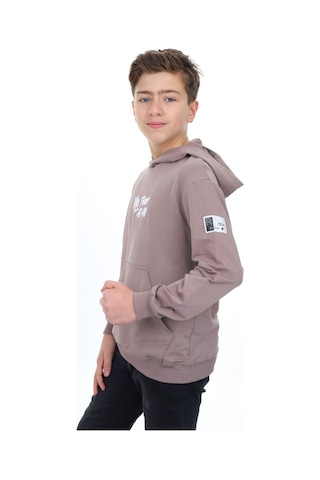 Toontoy Erkek Çocuk Nakışlı Sweatshirt Acı Kahverengi