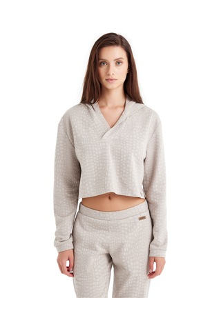 Blackspade Kadın Sweatshirt 60510 - Krem