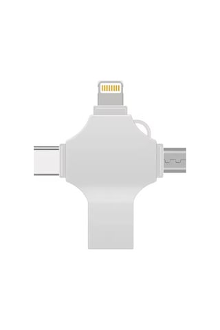 Otg 4in1 Cep Telefonu Çok Fonksiyonlu Usb Flash Bellek 128 Gb Type-c, Micro Sd Ve Kart Okuyucu 1 Adet