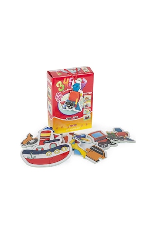 Taşıtlar Puzzle 25 Parça Diytoy