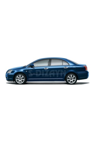 Toyota Uyumlu Avensis Krom Kapı Kolu 4 Kapı 2003-2008
