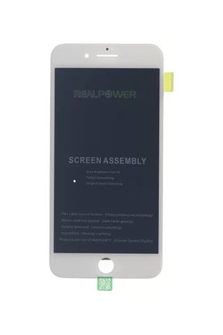 Realpower Apple Uyumlu iPhone 8 Plus Lcd Ekran Dokunmatik Hq Beyaz