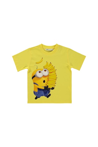 Minions 2-9 Yaş Tişört - Sarı