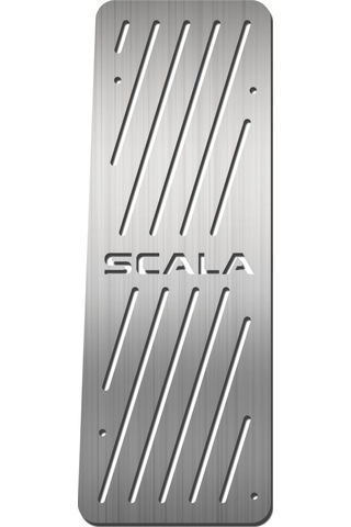 Skoda Scala Krom Ayak Dinlendirme Pedalı - 2019 Ve Üzeri